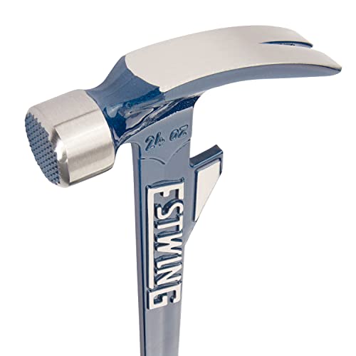 Estwing Hammertooth hammer with shock-reduction grip reduces vibration for comfort