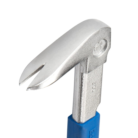 Estwing Pro Claw Nail Puller with blue cushion grip for comfortable, non-slip handling
