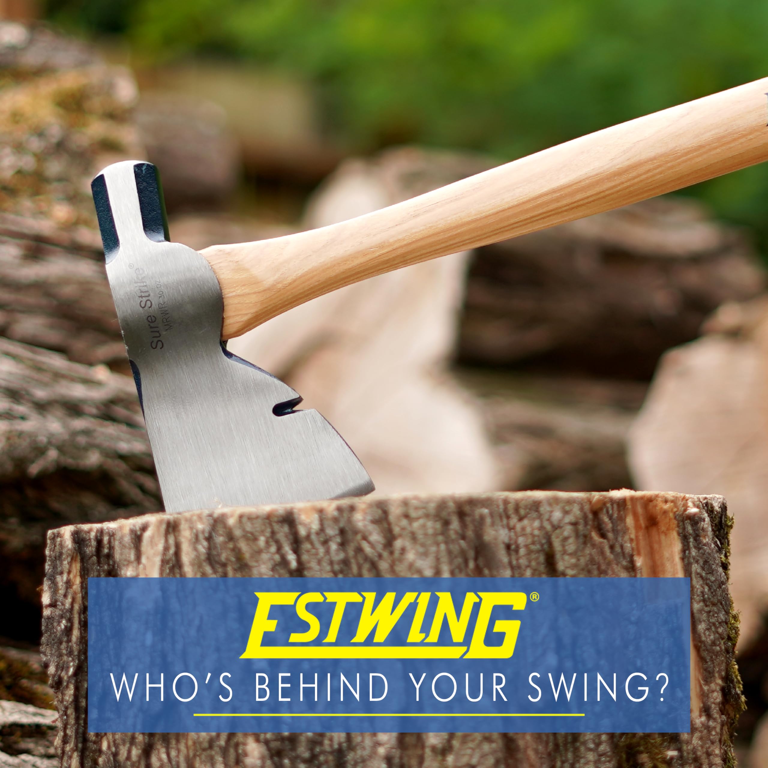 Estwing Rigger's Axe 16in dual-purpose tool for shaping and driving nails
