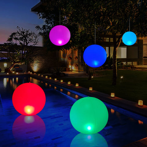 Esuper Rukars 4-pack glow balls for parties, weddings, and festive decorations