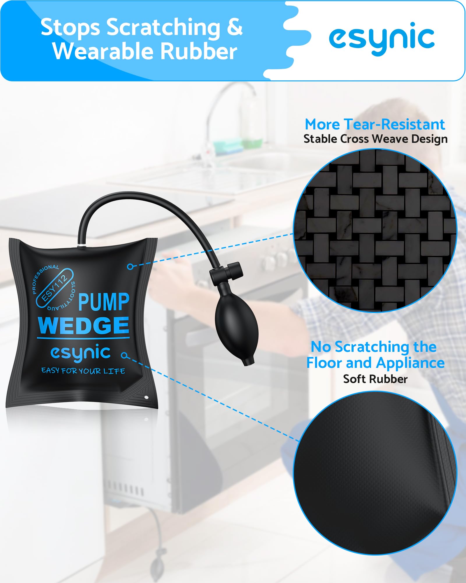 eSynic micro-adjustment control for millimeter-level alignment during installs.
