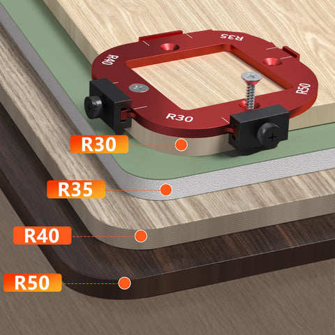 ETCYAOXIN aluminum router template close-up shows durable construction.