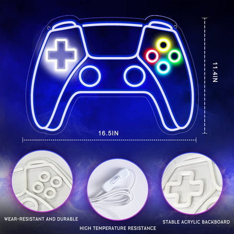 Ethereal Lomoer gamer neon sign on desk offers focused lighting for games