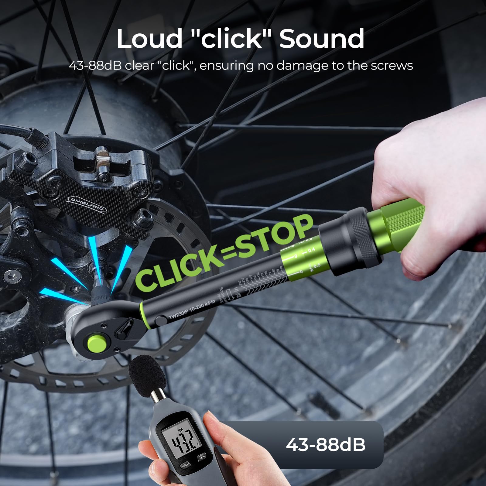 etoolab dual-unit readout torque wrench showing both Nm and in-lb scales.