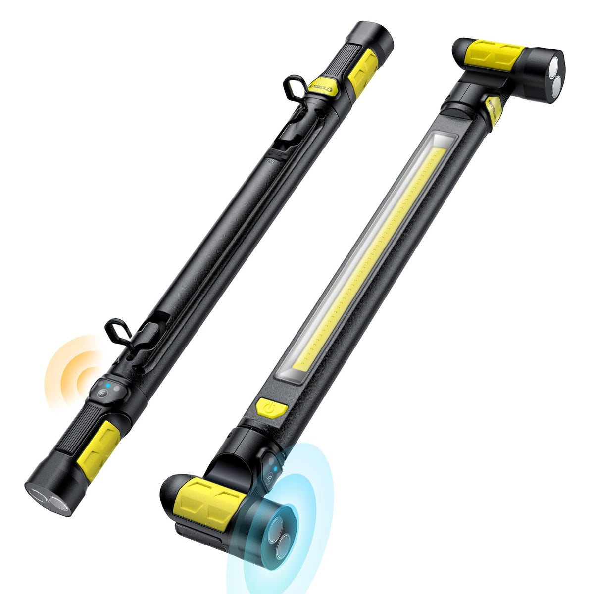 etoolab Work Light front view 3000lm for bright under-hood illumination