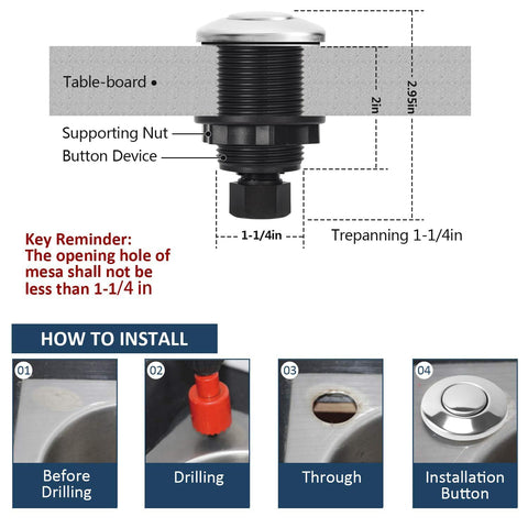 Etoolcity mounting screws and nano-stick sticker enable secure, versatile installation.