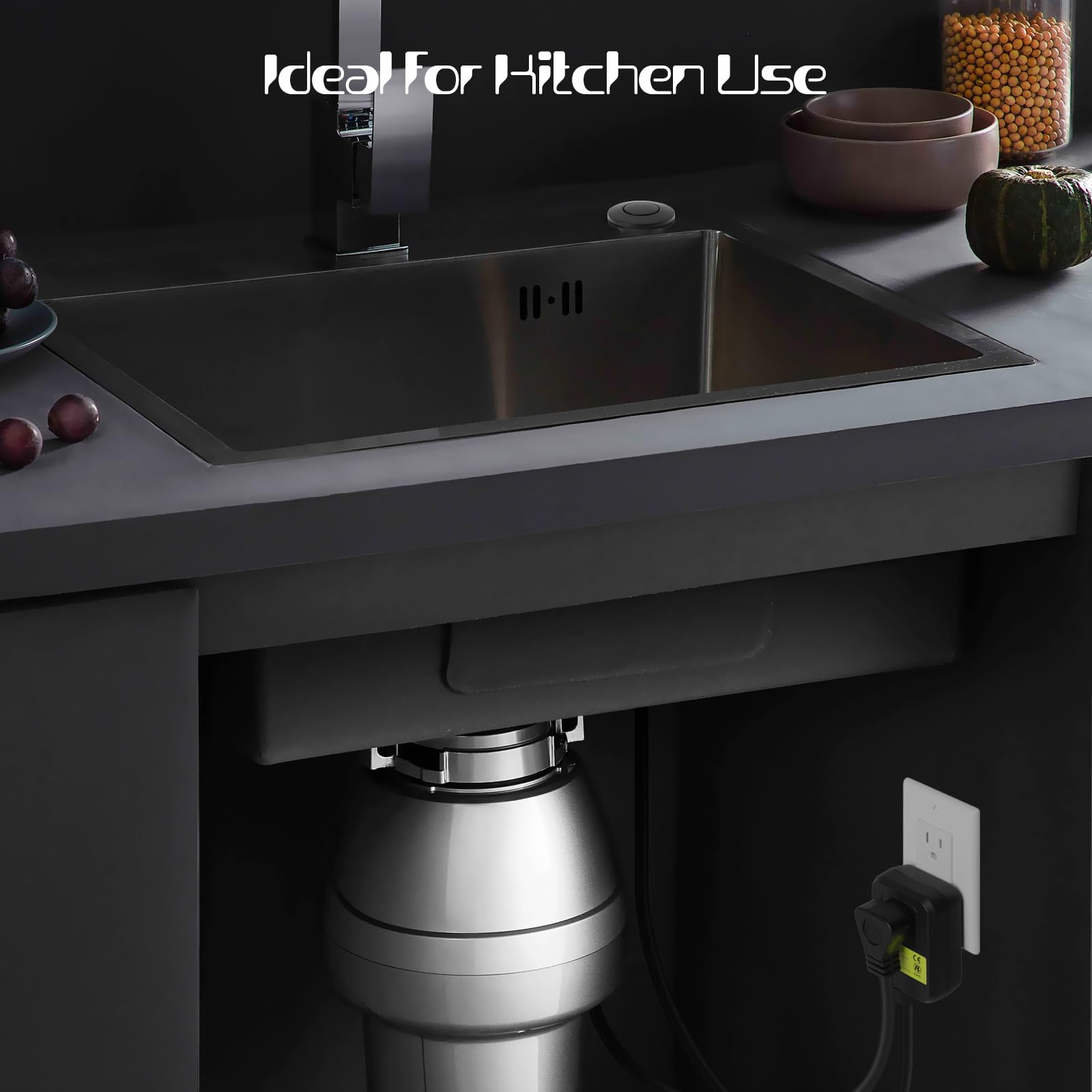 Etoolcity sink-top control kit keeps counter neat.