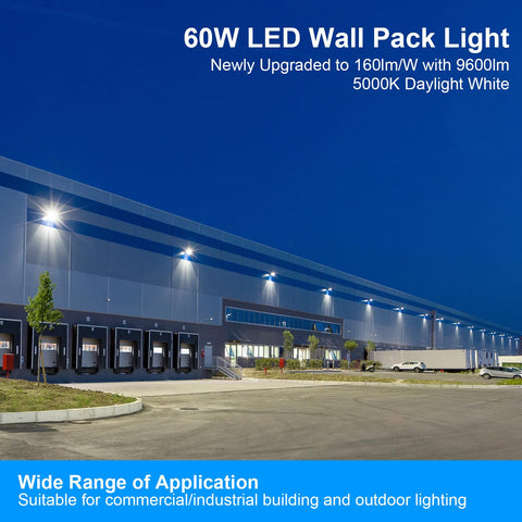 EUANTLLD wall-pack frame demonstrates easy, secure mounting for quick installation.