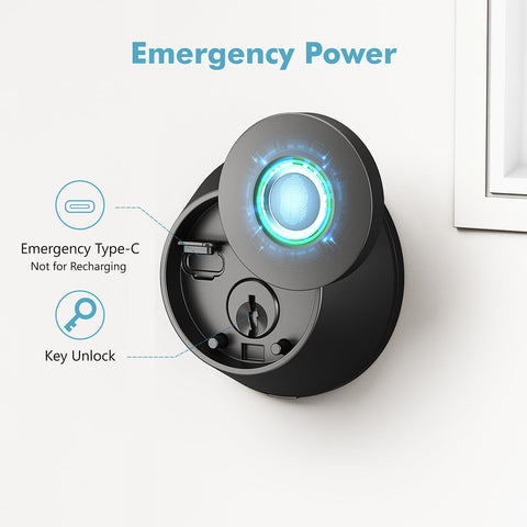 EUERTE stores up to 100 fingerprints for multiple trusted users.