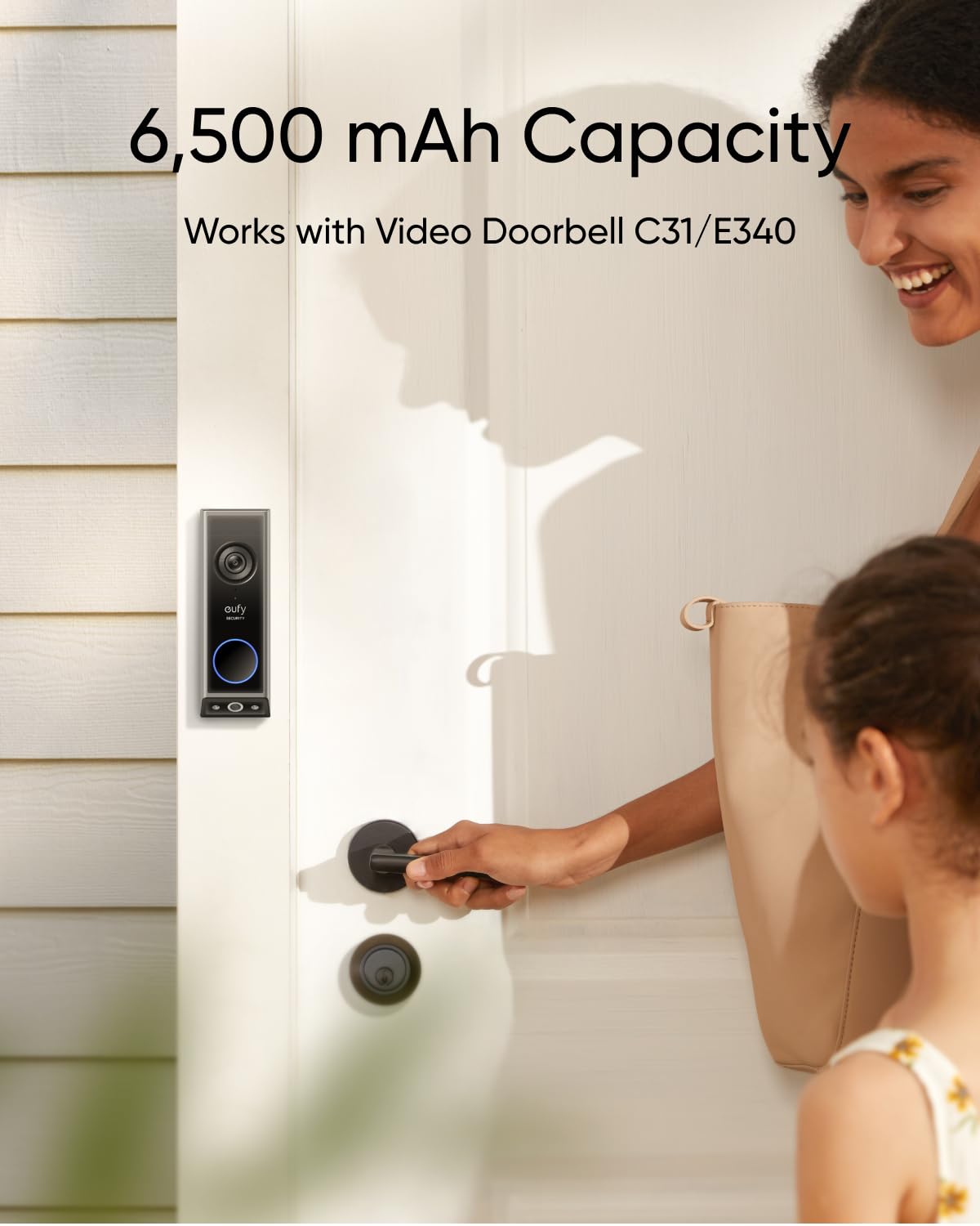 eufy Security C31 live video call keeps you connected when visitors arrive.