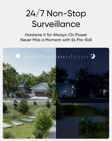 eufy Security C31 night vision provides clear visuals in low light conditions.