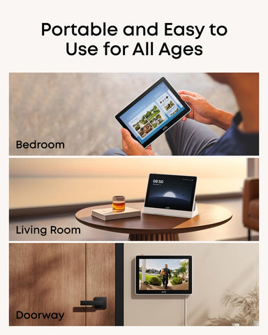 eufy Security eufy Smart Display E10 door alerts provide hands-free notifications