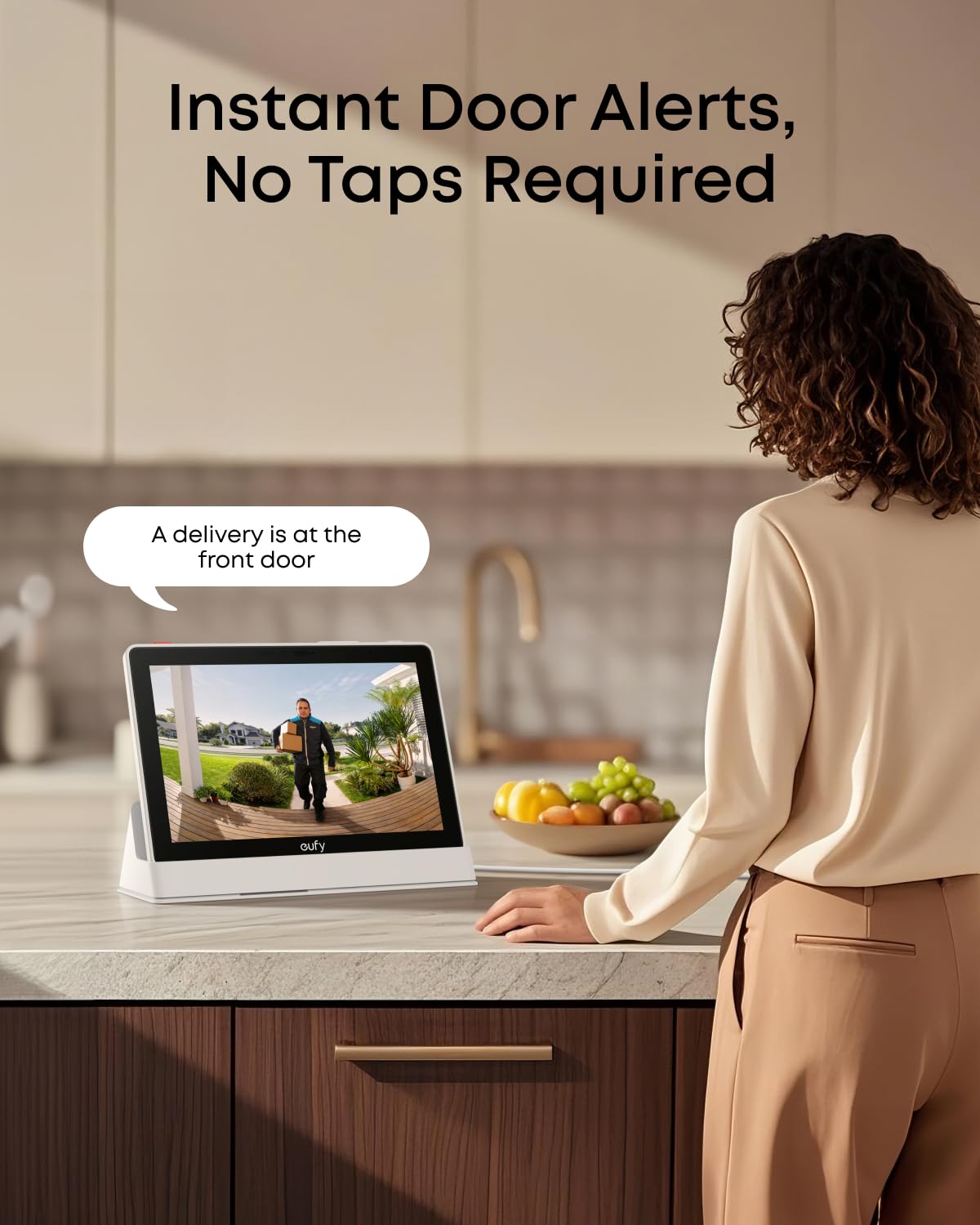 eufy Security eufy Smart Display E10 instant playback lets you review clips instantly