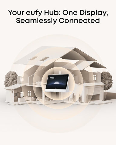 eufy Security eufy Smart Display E10 touchscreen is easy to use for all ages