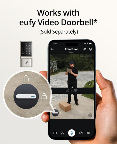eufy Security C210 voice control setup showing compatibility with assistants