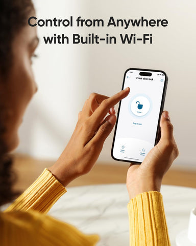 eufy Security Smart Lock C220 built-in Wi-Fi enables remote control