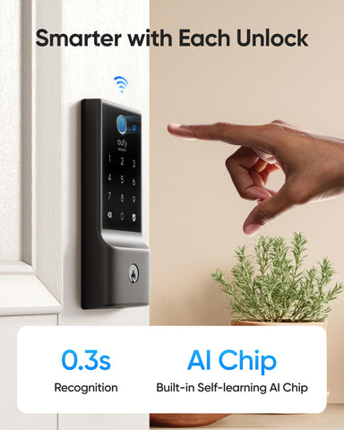 eufy Security Smart Lock C220 fingerprint sensor for quick access