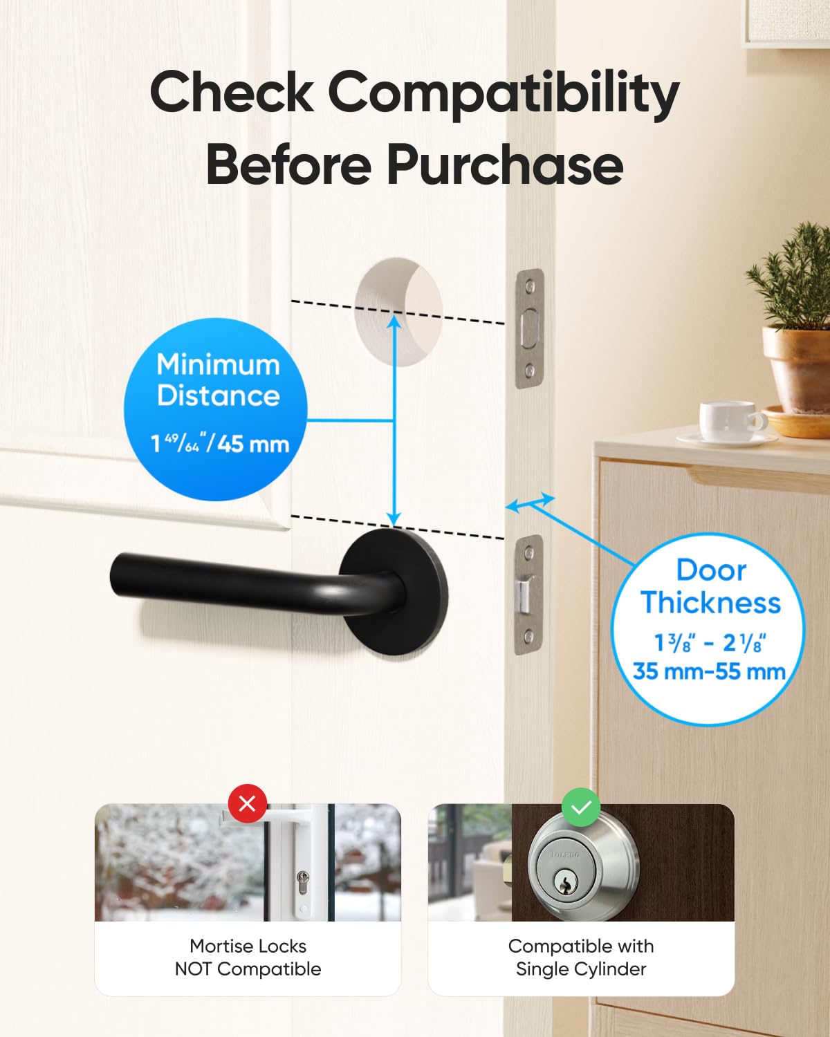 eufy Security C220 keypad and fingerprint usage on front door