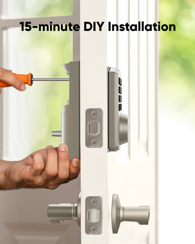 eufy Security Smart Lock C30 auto-lock feature for hands-free security.