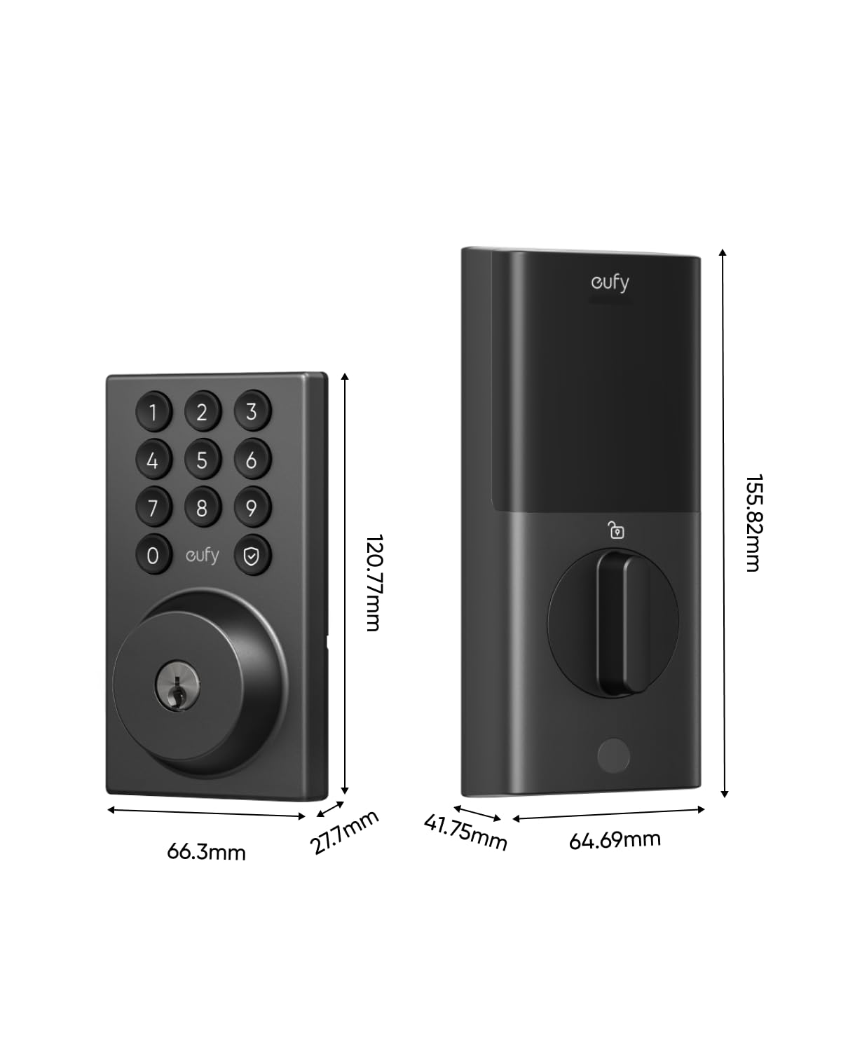 eufy Security Smart Lock C30 durable IPX3 weather-resistant design.