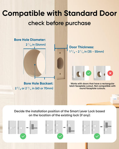 eufy Security Smart Lock C33 black finish suits modern entryways