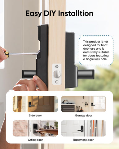 eufy Security Smart Lock C33 IP53 rating protects against weather