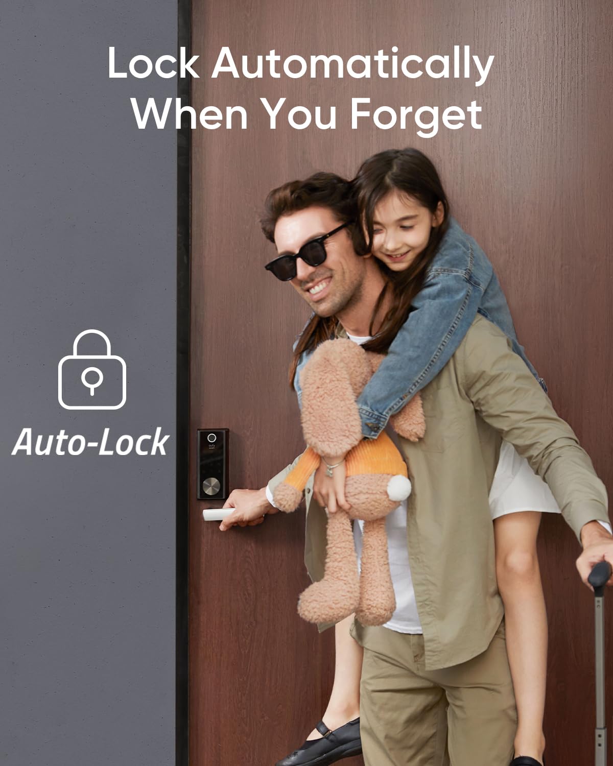 eufy Security S230 video doorbell integration enables seamless entry and visibility.