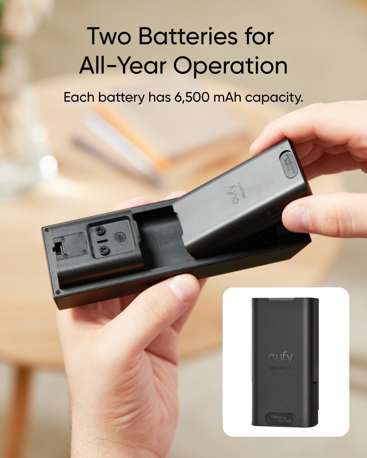 eufy Security Video Doorbell E340 2K clarity helps identify visitors and deliveries