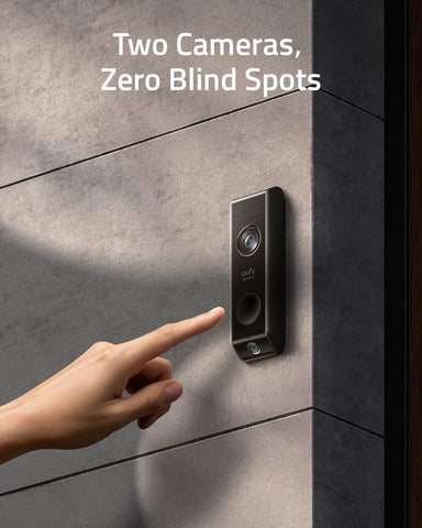 eufy Security Video Doorbell S330 with Delivery Guard notifies you of package arrivals.