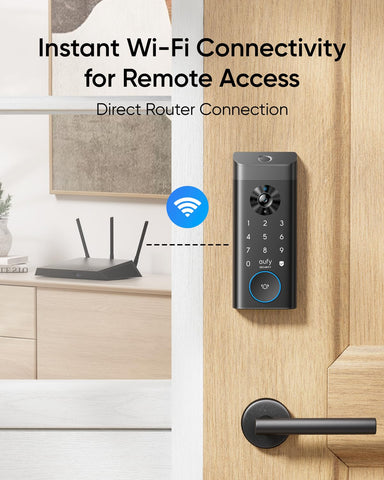 eufy Security Video Smart Lock E330 supports Alexa and Google Assistant voice control