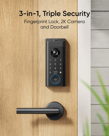 eufy Security Video Smart Lock E330 night vision camera capturing porch activity