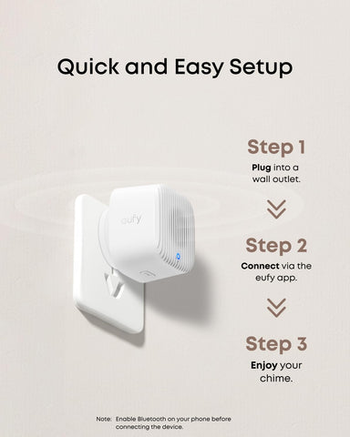 eufy Video Doorbell Chime 2 features auto-discovery for fast, painless installation.