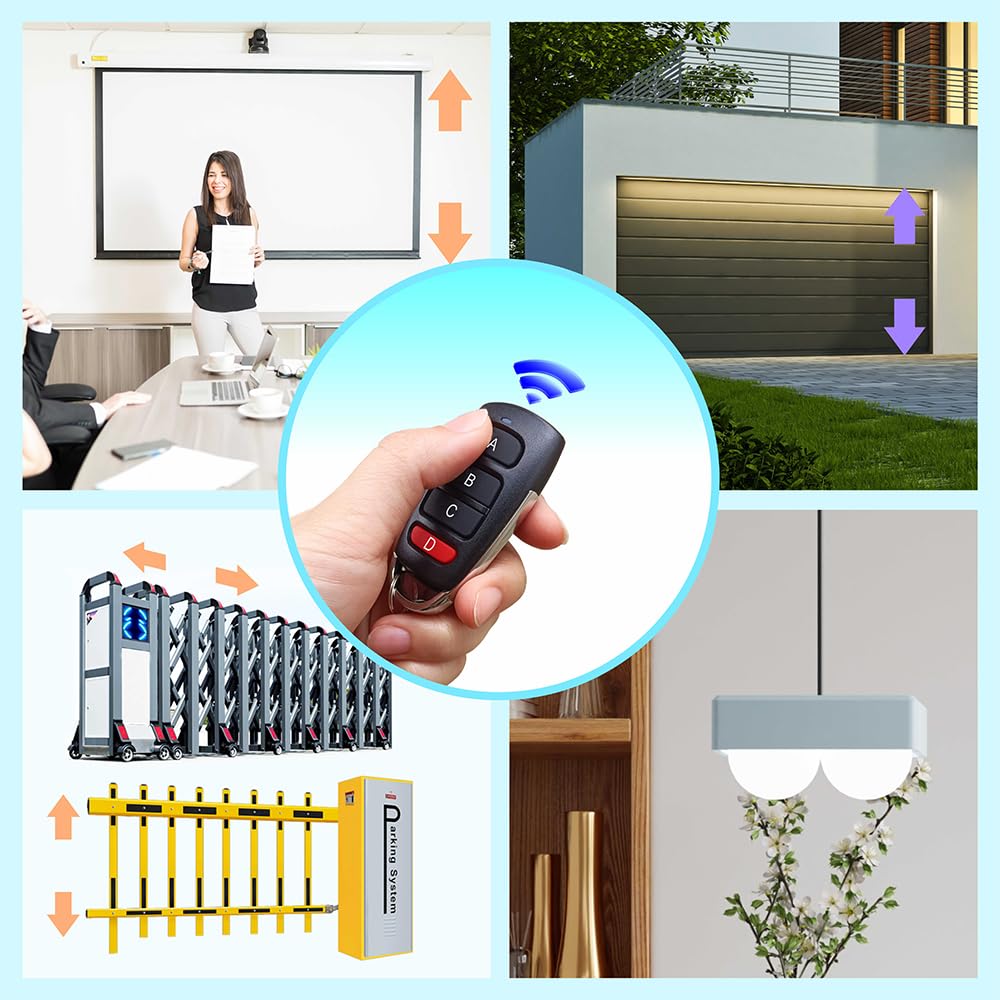 EunnacoTop compact remote design ideal for keychain carry.