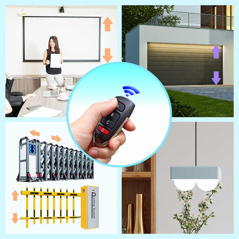 EunnacoTop compact remote design ideal for keychain carry.