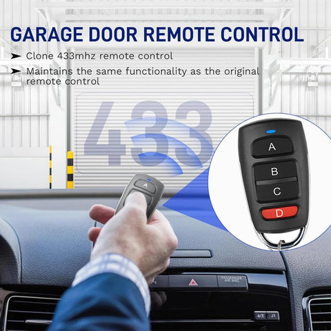 EunnacoTop clone remote with battery included for immediate use.