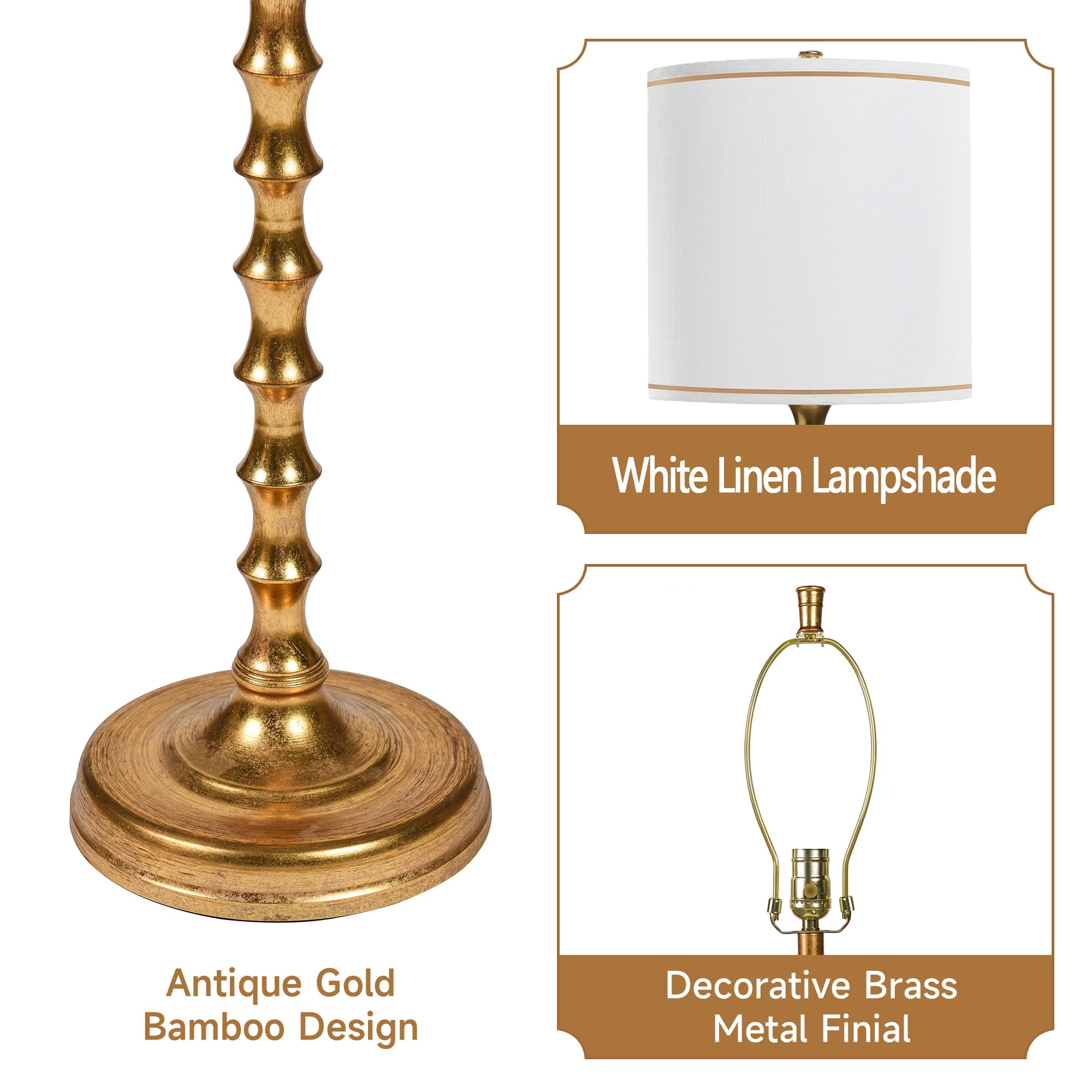 EUO white linen lampshade close-up highlights soft ambient light