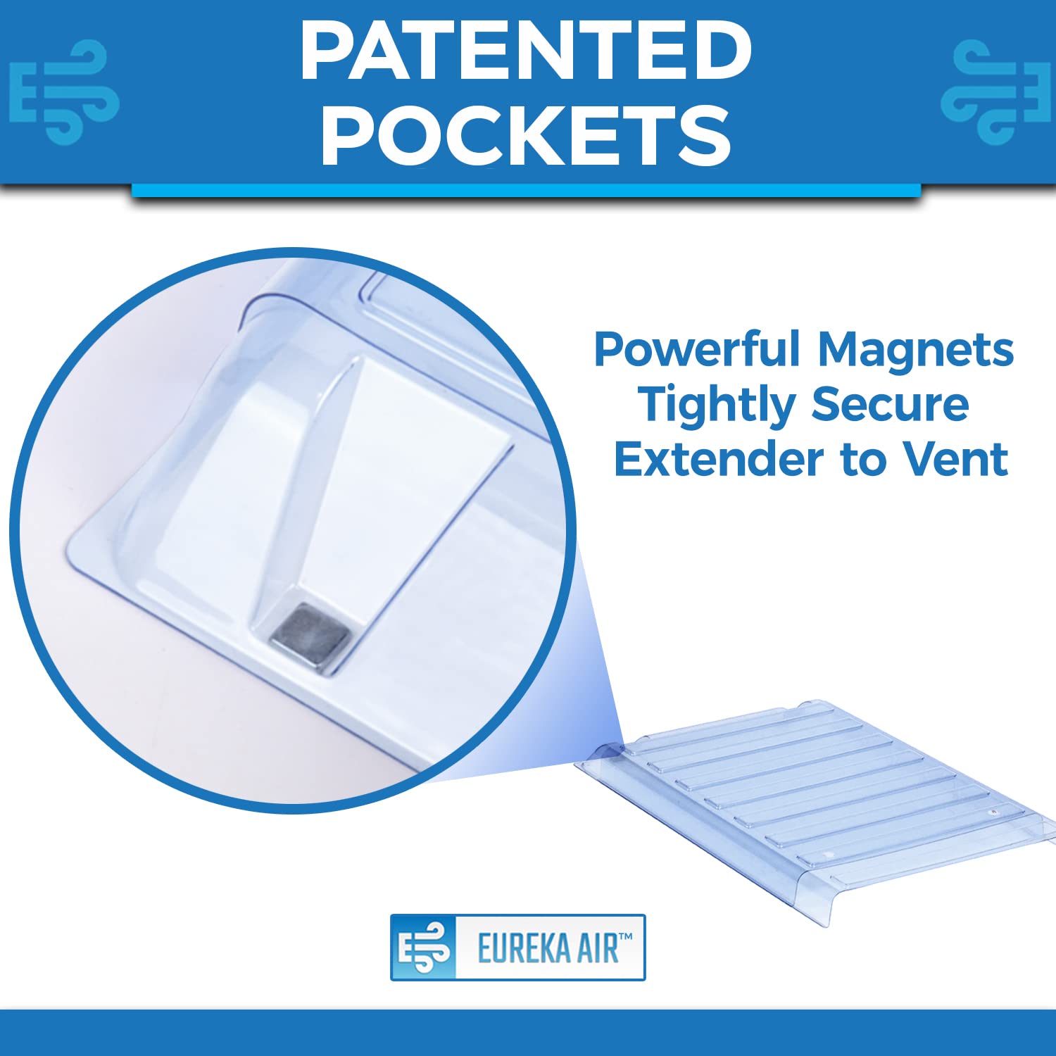 Eureka Air premium PET plastic 1mm thick for durable vent extensions