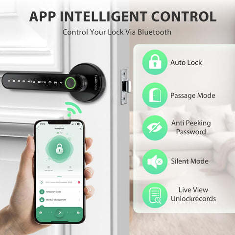Evanshow admin fingerprint setup for secure access control