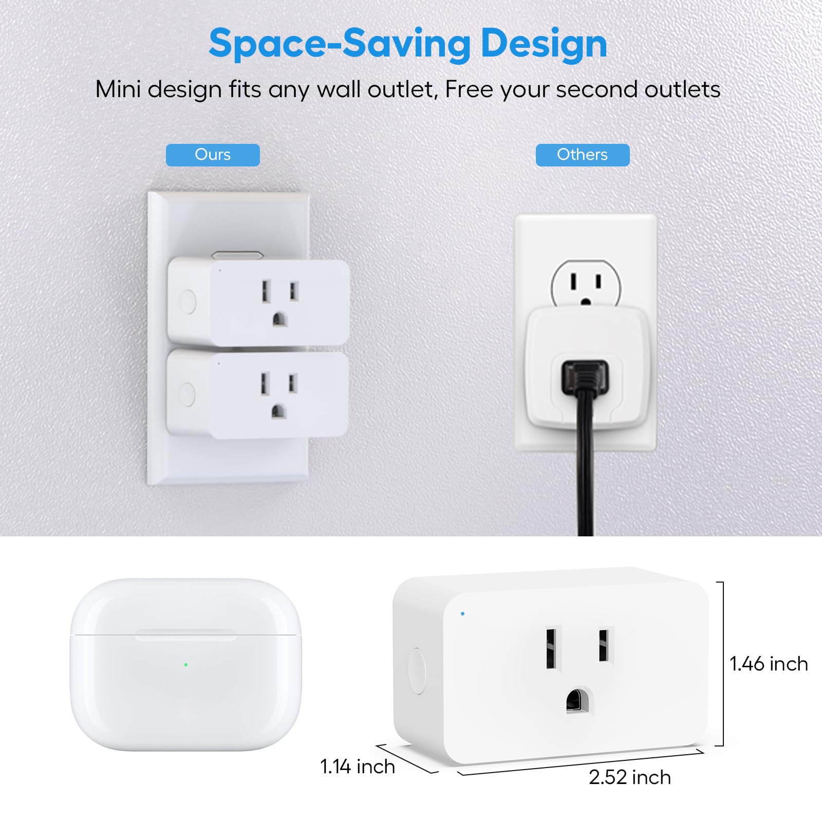 Built-in repeater in Eva's Light Z-Wave dimmer plug extending range.