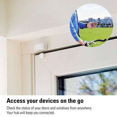 Eve Door and Window Apple Home compatibility demonstrates easy scene triggering