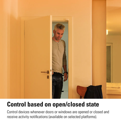 Eve Door and Window private local control emphasizes privacy without cloud