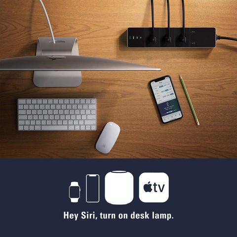 Eve Energy Strip scheduling interface automates lamps and fans