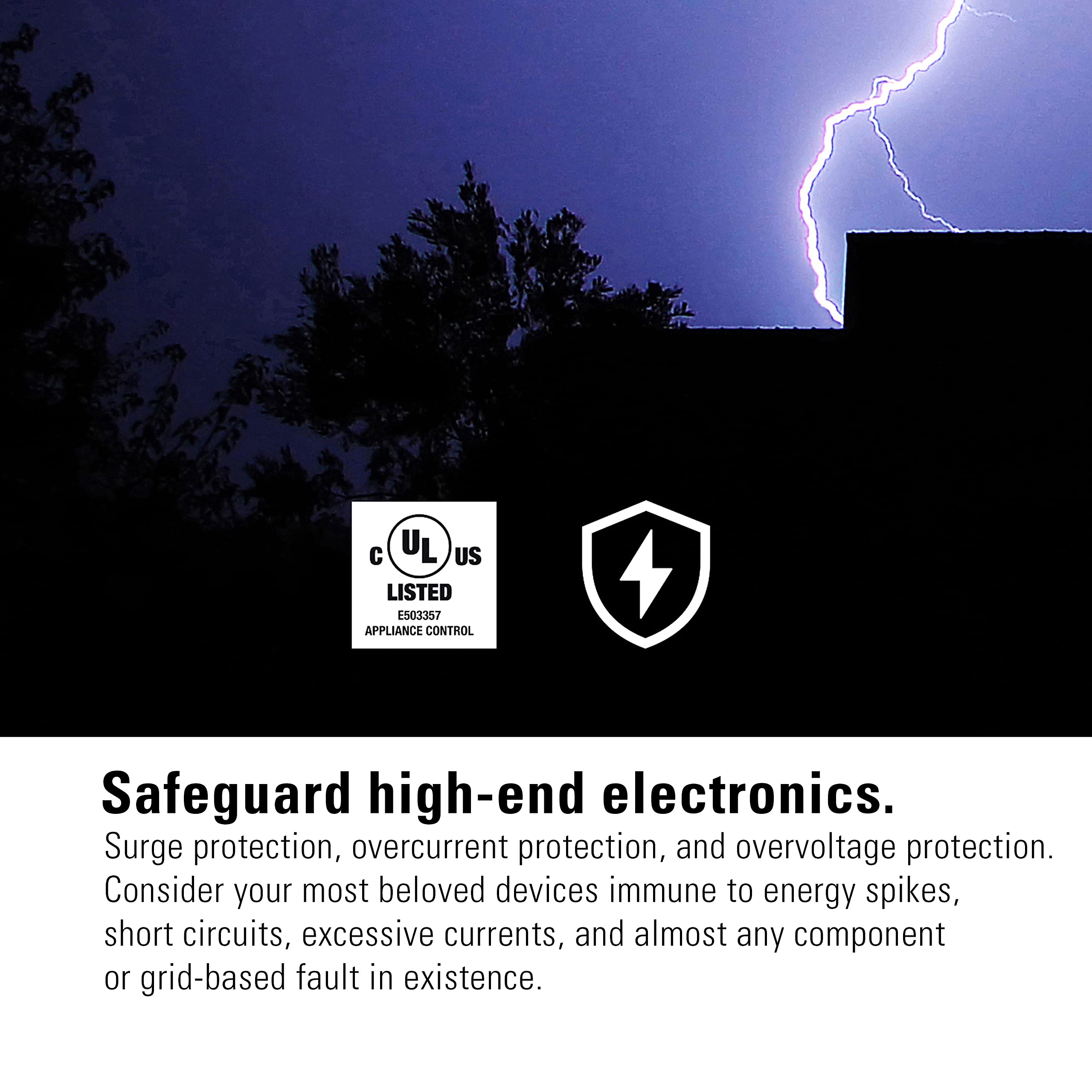 Eve Energy Strip surge protection indicator guards devices