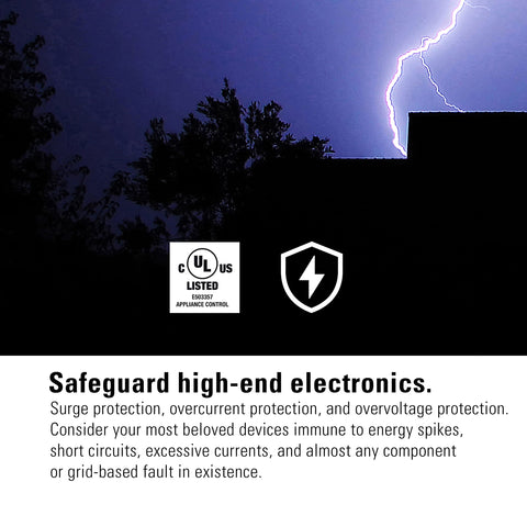 Eve Energy Strip surge protection indicator guards devices