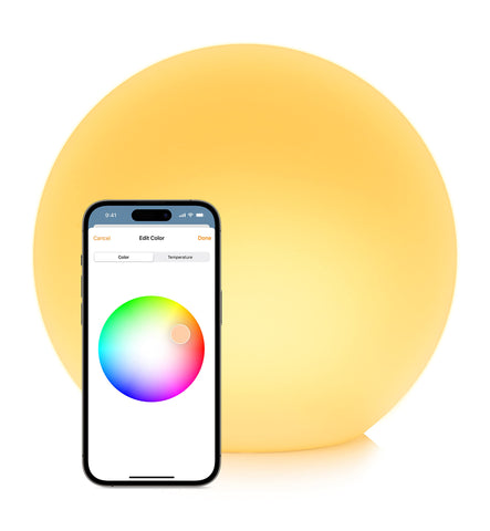 Eve Flare portable LED lamp for ambient lighting anywhere