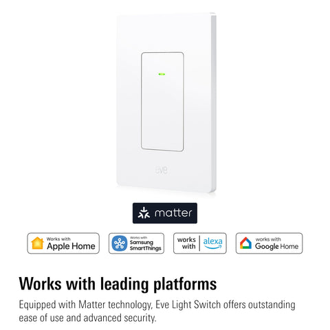 Eve Light Switch three-way setup enables seamless multi-point control