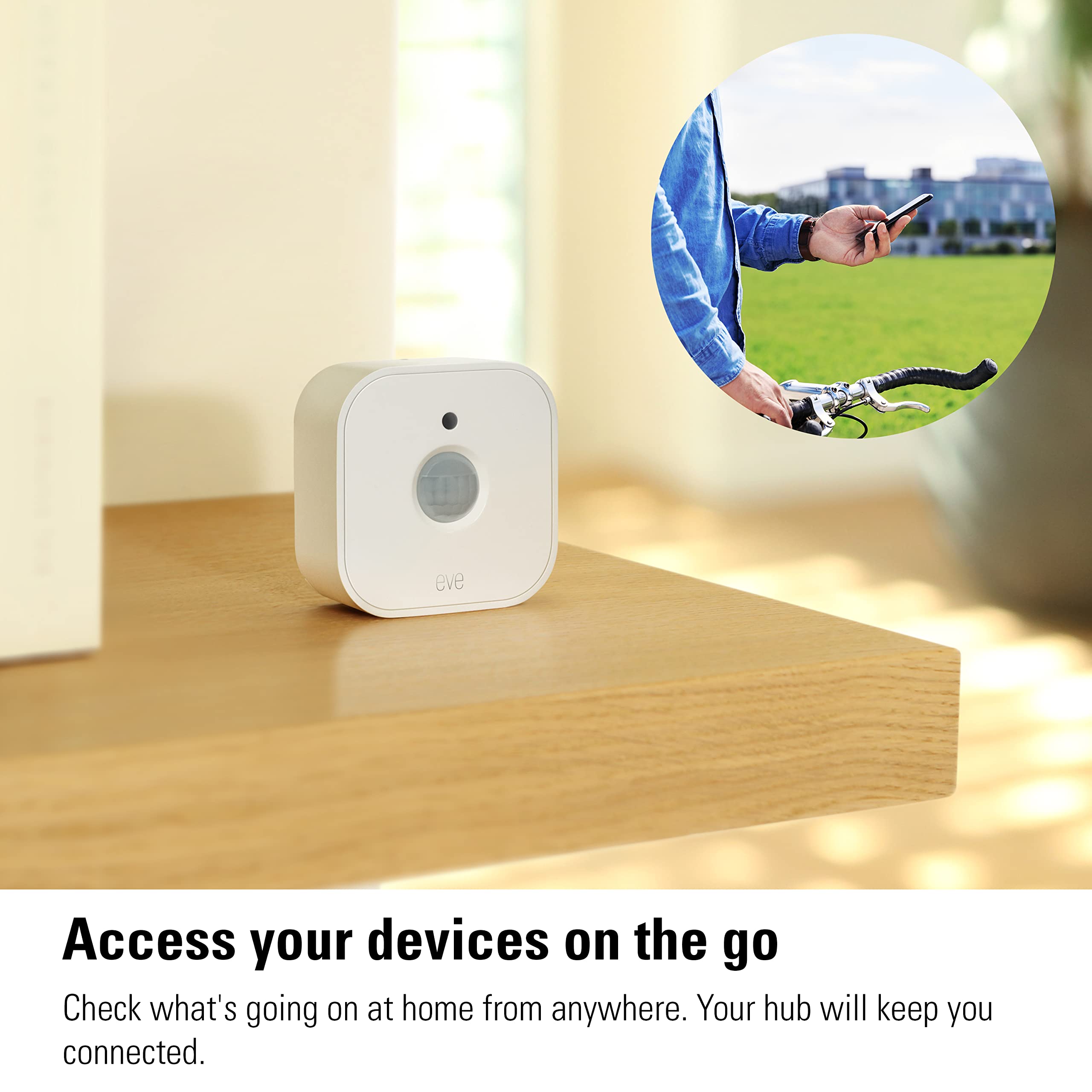 Eve Motion automates lights and devices on movement