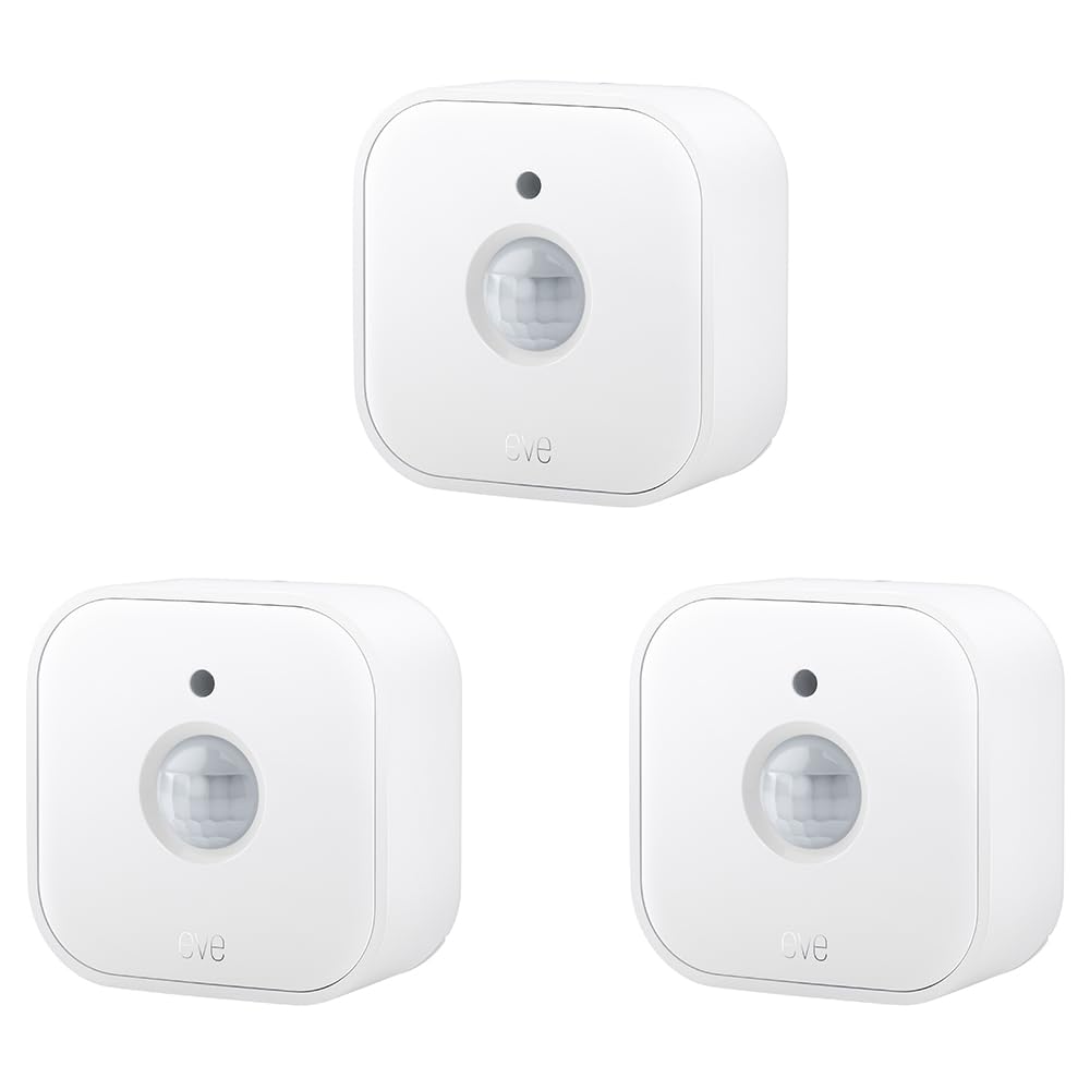 Eve Motion sensor with 120-degree view enhances room awareness