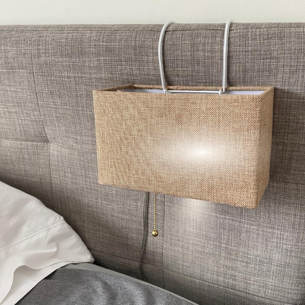 Evelots boho chic metal frame wrapped in fabric for durability.
