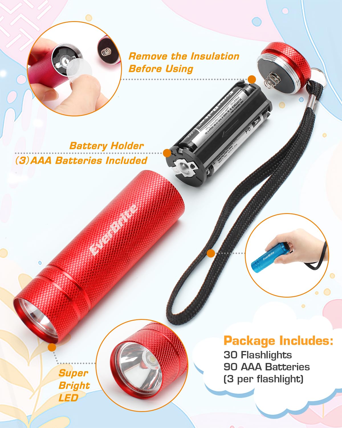 EverBrite coffee cream mini flashlight color for stylish everyday carry